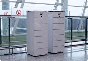 Mail boxes placed in airports